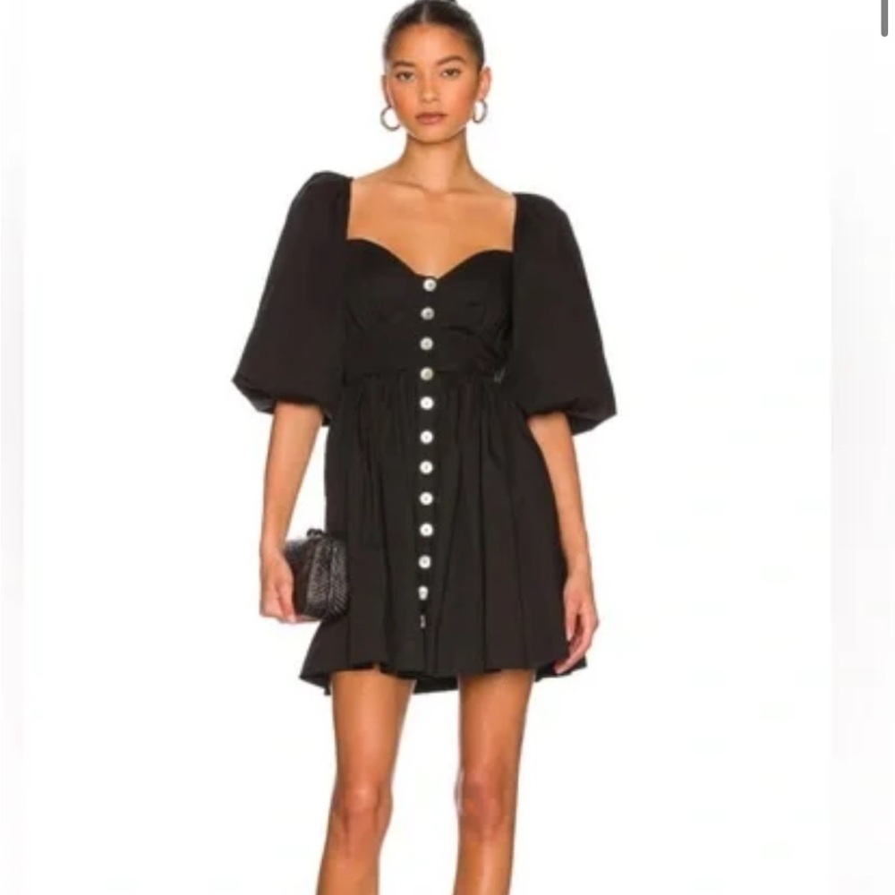 Revolve LPA Black Dress